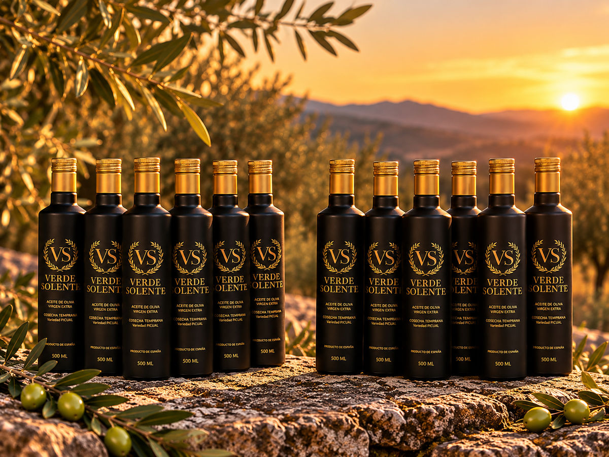 AOVE Picual de Cosecha Temprana – Verde Solente